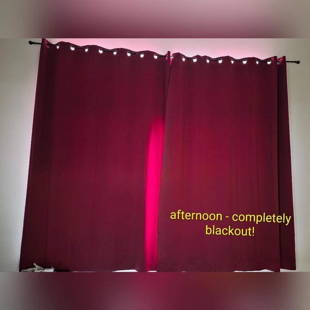 Best Home Fashion Wide Width Thermal Insulated Blackout Curtain - Antique Bronze - Picture 5 of 6